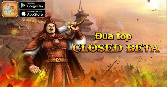 Game tam quoc Kỷ nguyên thành chiến - Sự kiện đua top ClosedBeta